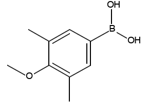3,5-Dimethyl-4-methoxyphenylboronic acid structure, CAS 301699-39-8
