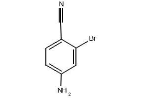 2-Amino-4-bromobenzonitrile structure, CAS 304858-65-9