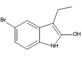 5-Bromo-3-ethyl-2-oxindole structure, CAS 304876-05-9