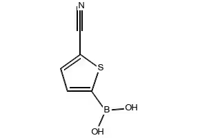 5-Cyanothiophene-2-boronic acid structure, CAS 305832-67-1
