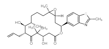 Sagopilone structure, CAS 305841-29-6