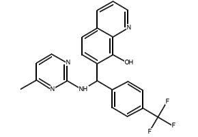 8-Trifluoromethoxy-2-(trifluoromethyl)quinolin-4-ol structure, CAS 306935-26-2