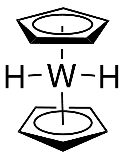 Bis(ethylcyclopentadienyl)tungsten(IV) dihydride structure, CAS 308847-90-7