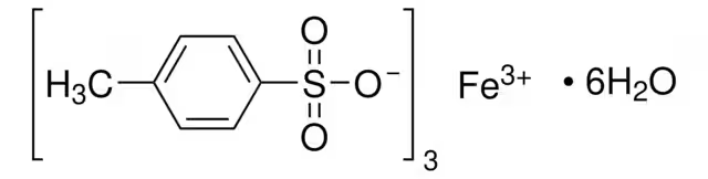 Iron(III) p-toluenesulfonate hexahydrate structure, CAS 312619-41-3