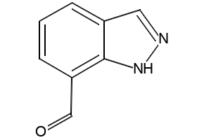 1H-Indazole-7-carboxaldehyde structure, CAS 312746-72-8