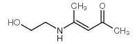 (3Z)-4-[(2-Hydroxyethyl)amino]-3-penten-2-one structure, CAS 312933-35-0