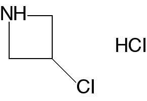 3-Chloroazetidine hydrochloride structure, CAS 313468-63-2