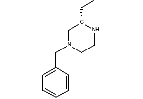 N-1-Benzyl-3-ethylpiperazine structure, CAS 313657-25-9