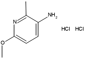3-Amino-6-methoxy-2-methylpyridine hydrochloride structure, CAS 320577-63-7