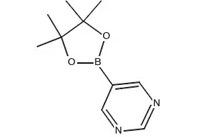 Pyrimidine-5-boronic acid pinacol ester structure, CAS 321724-19-0
