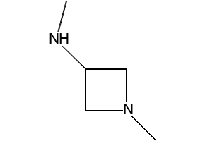 N,1-Dimethylazetidin-3-amine structure, CAS 321890-38-4