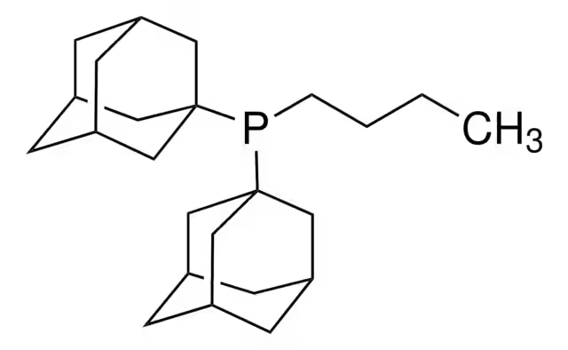 Butyldi-1-adamantylphosphine structure, CAS 321921-71-5