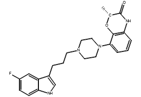 Lensiprazine structure, CAS 327026-93-7