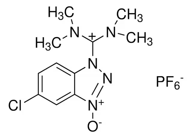 O-(6-Chlorobenzotriazol-1-yl)-N,N,N',N'-tetramethyluronium tetrafluoroborate structure, CAS 330641-16-2