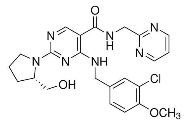 Avanafil structure, CAS 330784-47-9