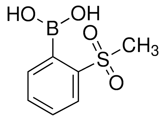 2-(Methanesulfonyl)phenylboronic acid structure, CAS 330804-03-0