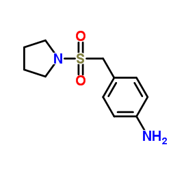 N-[(4-Aminophenyl)-methylsulfonyl]pyryolidine structure, CAS 334981-10-1