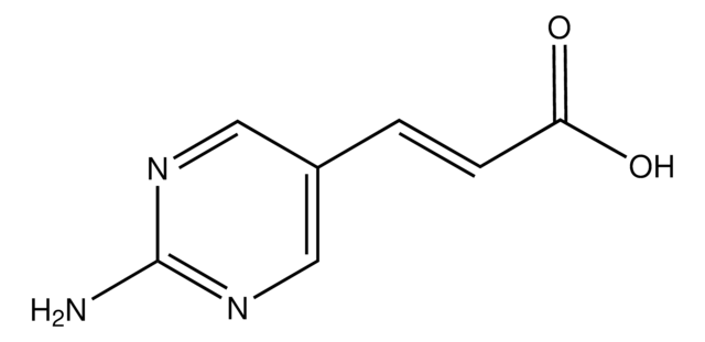(2E)-3-(2-Aminopyrimidin-5-yl)acrylic acid structure, CAS 335030-80-3