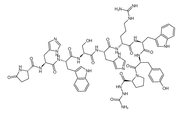 (D-Arg6,Azagly10)-LHRH II structure, CAS 335380-72-8