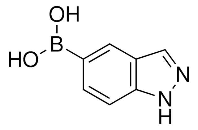 1H-Indazole-5-boronic acid structure, CAS 338454-14-1