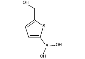 5-Hydroxymethylthiophene-2-boronic acid structure, CAS 338454-45-8