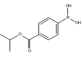 4-Isopropoxycarbonylphenylboronic acid structure, CAS 342002-82-8