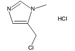 1-Methyl-1H-imidazole-5-carbonyl chloride hydrochloride structure, CAS 343569-06-2