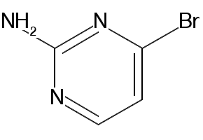 2-Amino-4-bromopyrimidine structure, CAS 343926-69-2