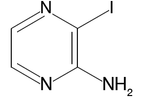 3-Iodopyrazin-2-amine structure, CAS 344329-41-5
