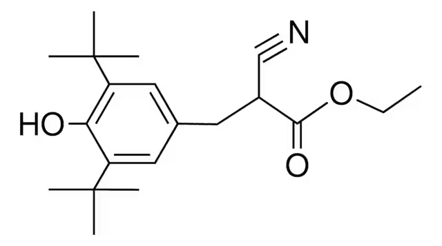 4-Ethyl-2-fluorobenzoic acid 4-cyano-3,5-difluorophenyl ester structure, CAS 344749-29-7