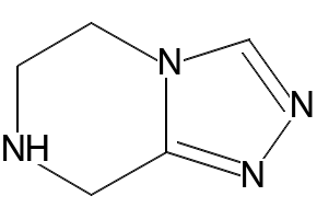 5,6,7,8-Tetrahydro-1,2,4-triazolo[4,3-a]pyrazine hydrochloride structure, CAS 345311-09-3