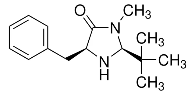 (2S,5S)-(-)-2-tert-Butyl-3-methyl-5-benzyl-4-imidazolidinone structure, CAS 346440-54-8
