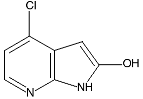 4-Chloro-1H-pyrrolo[2,3-b]pyridin-2(3H)-one structure, CAS 346599-62-0