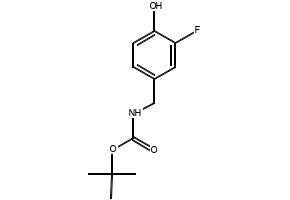 tert-Butyl (4-fluoro-3-pyrrolidinyl)carbamate structure, CAS 351369-12-5