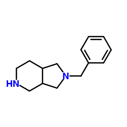 2-Benzyloctahydropyrrolo[3,4-c]pyridine structure, CAS 351370-98-4