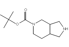 5-Boc-octahydropyrrolo[3,4-c]pyridine structure, CAS 351370-99-5