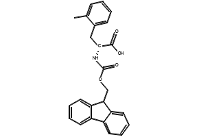 Fmoc-2-methyl-D-phenylalanine structure, CAS 352351-63-4