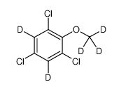 2,4,6-Trichloroanisole-D5 structure, CAS 352439-08-8