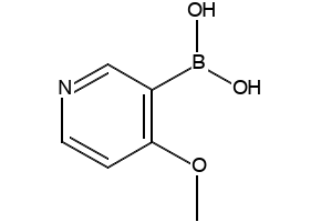 4-Methoxy-3-pyridineboronic acid structure, CAS 355004-67-0
