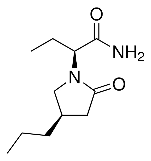 Brivaracetam structure, CAS 357336-20-0