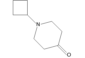 N-Cyclobutyl-4-piperidone structure, CAS 359880-05-0
