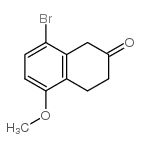 5-Methoxyl-8-bromo-2-tetralone structure, CAS 361432-52-2