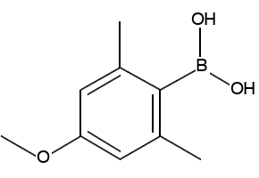 2,6-Dimethyl-4-methoxyphenylboronic acid structure, CAS 361543-99-9