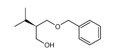 (S)-2-Benzyloxymethyl-3-methylbutan-1-ol structure, CAS 365541-75-9