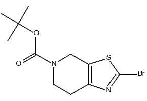tert-Butyl 2-formyl-6,7-dihydrothiazolo[5,4-c]pyridine-5(4H)-carboxylate structure, CAS 365996-10-7