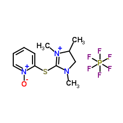S-(1-Oxo-2-pyridyl)thio-1,3-dimethylpropyleneuronium hexafluorophosphate structure, CAS 366821-62-7