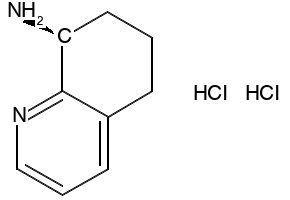 (8S)-5,6,7,8-Tetrahydro-8-quinolinamine structure, CAS 369656-57-5