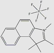 1,1,2,3-Ttetramethyl-1H-benz[e]indolium hexafluorophosphate(1-) (1:1) structure, CAS 372081-65-7