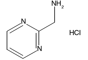 2-Aminomethylpyrimidine hydrochloride structure, CAS 372118-67-7
