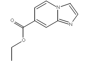 Ethyl imidazo[1,2-a]pyridine-7-carboxylate structure, CAS 372147-49-4